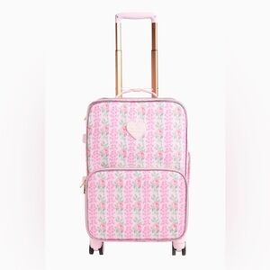 LoveShackFancy x STATE Blooming Heirloom Pink Carry-On Suitcase NWT
